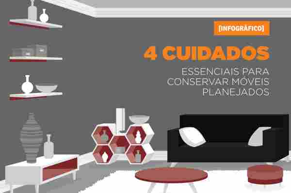 Cuidados Essenciais para conservar Móveis Planejados [INFOGRÁFICO]