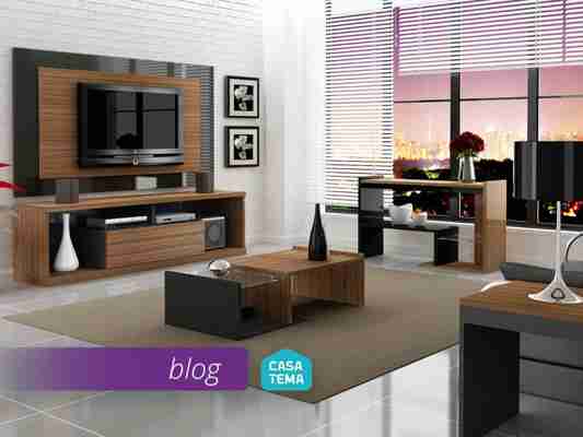 Como escolher os móveis de acordo com o modelo da sua sala?